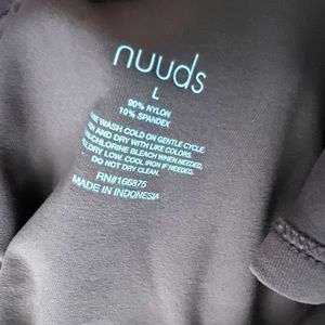 NUUDS scoop neck bodysuit